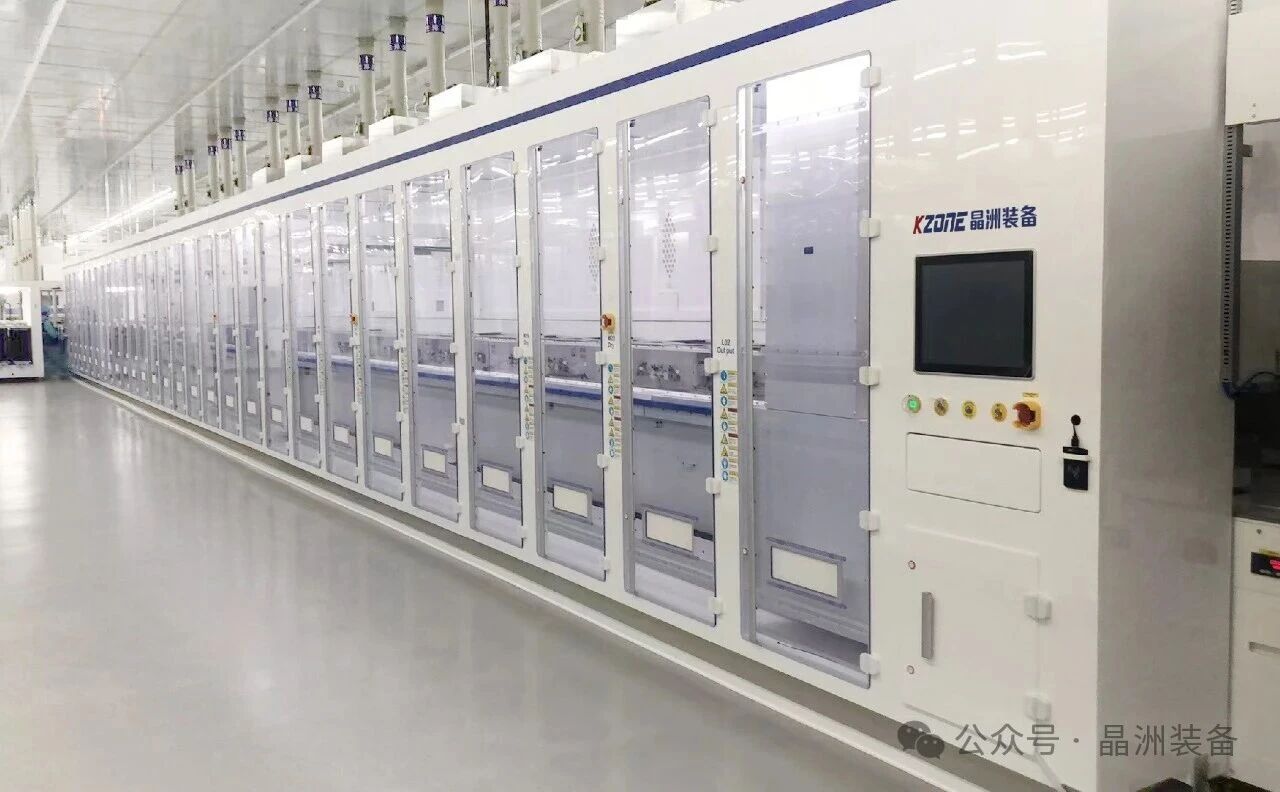 High-Capacity Production & Tech Innovation-2.jpg 1.2 GW single-line TOPCon wet-processing system